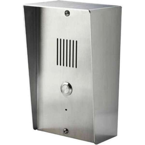 GSM intercom van rvs - vandaalbestendig - eenvoudige installatie via sms GSM intercom van rvs - vandaalbestendig - eenvoudige installatie via sms