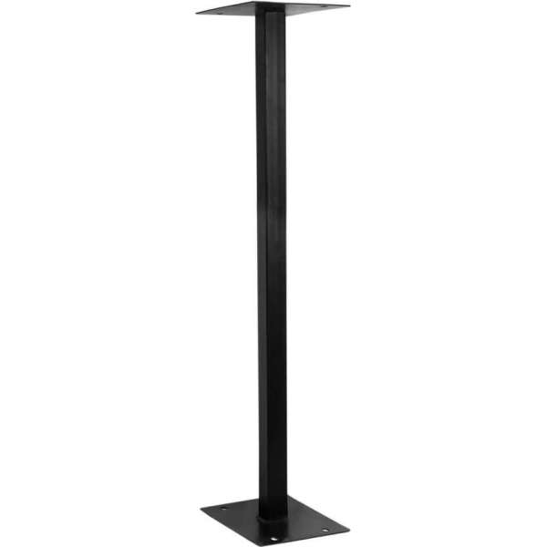 Brievenbus paal - 20x28x105 cm - Maximale belasting: 21 kg - Zwart – brievenbus standaard Brievenbus paal - 20x28x105 cm - Maximale belasting: 21 kg - Zwart – brievenbus standaard