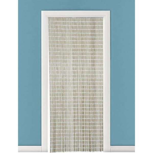 Vliegengordijn/deurgordijn PVC tube beige - 90 x 220 cm - Insectenwerende vliegengordijnen Vliegengordijn/deurgordijn PVC tube beige - 90 x 220 cm - Insectenwerende vliegengordijnen