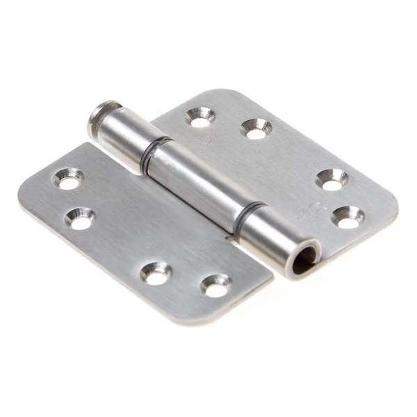 BSW Kogellagerscharnier RD 818 STD RVS 89 x 89 x 3mm BSW Kogellagerscharnier RD 818 STD RVS 89 x 89 x 3mm