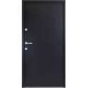 vidaXL Voordeur 90x200 cm aluminium antraciet