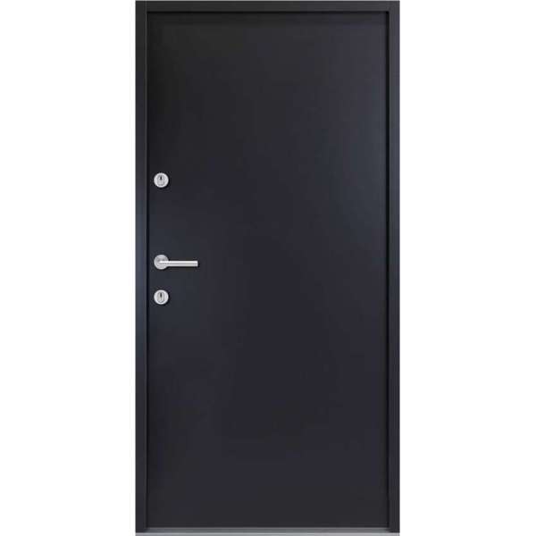 vidaXL Voordeur 90x200 cm aluminium antraciet vidaXL Voordeur 90x200 cm aluminium antraciet