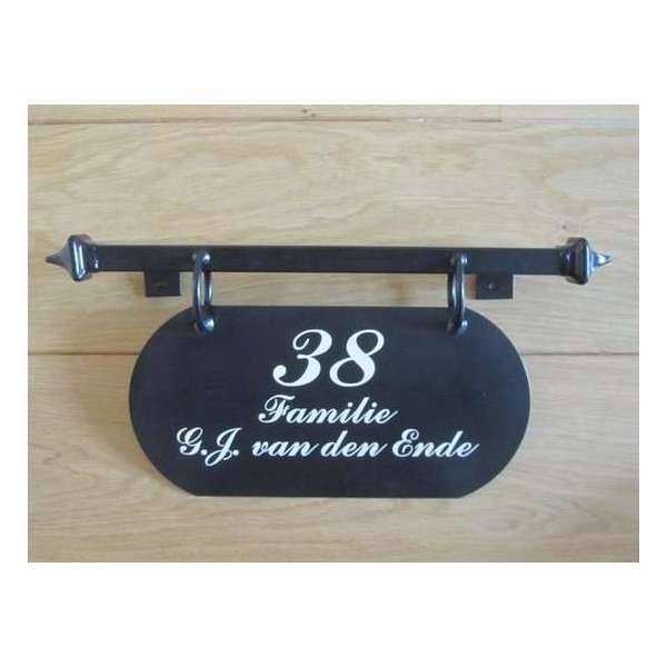 Klassiek Uithangbord Beauty - 47 x 20 cm - Zwart Klassiek Uithangbord Beauty - 47 x 20 cm - Zwart