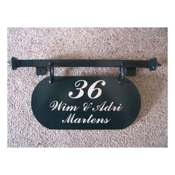 Klassiek Uithangbord Beauty - 47 x 20 cm - Groen Klassiek Uithangbord Beauty - 47 x 20 cm - Groen