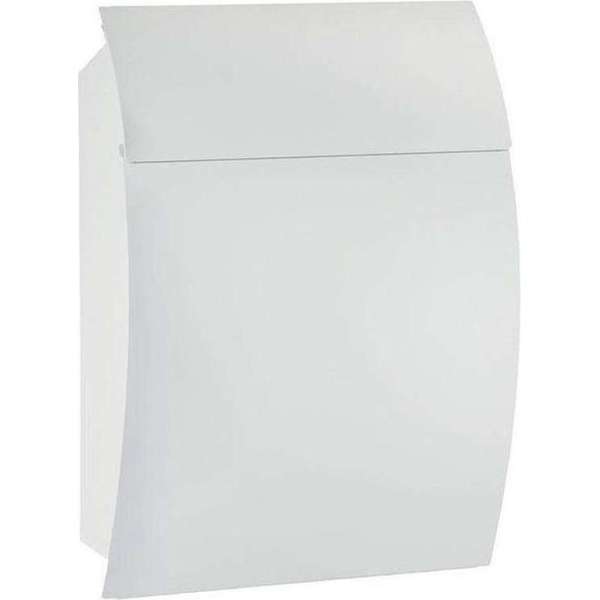 Rottner Brievenbus Harrow Wit - 46x32x10,5cm