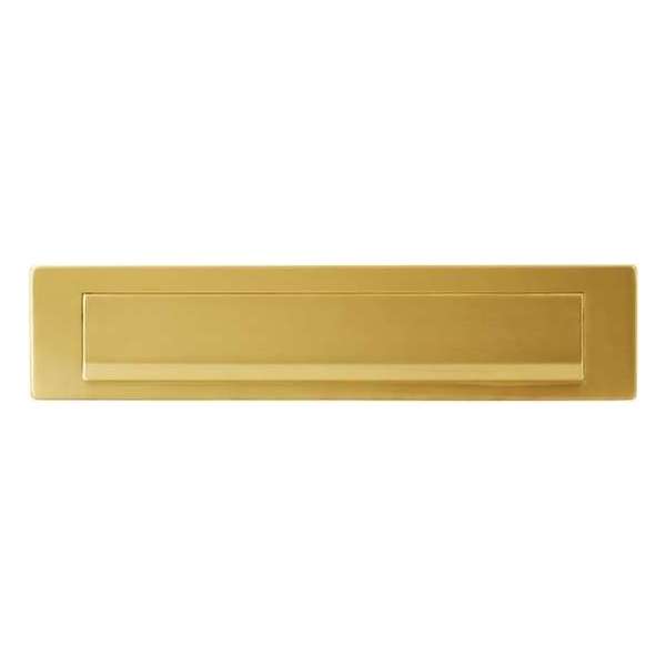 GPF Briefplaat 340x77 met valklep 280x45mm GPF Briefplaat 340x77 met valklep 280x45mm