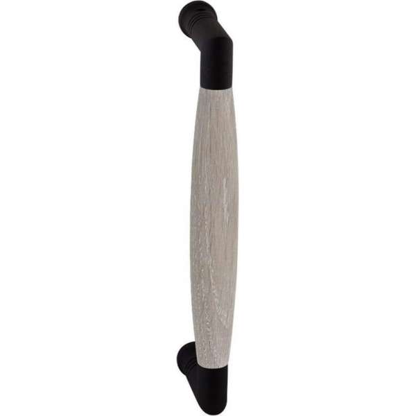 GPF Ika deurgreep haaks 157x60/141mm zwart GPF Ika deurgreep haaks 157x60/141mm zwart