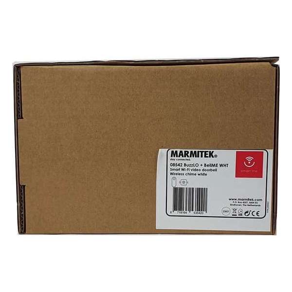 Marmitek Promo pack | Buzz LO deurbel met camera + Bell ME draadloze bel Marmitek Promo pack | Buzz LO deurbel met camera + Bell ME draadloze bel