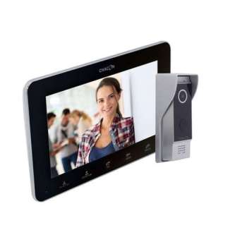 Chacon Wifi 2-draads Videofoon met 7 inch-scherm - Grijs