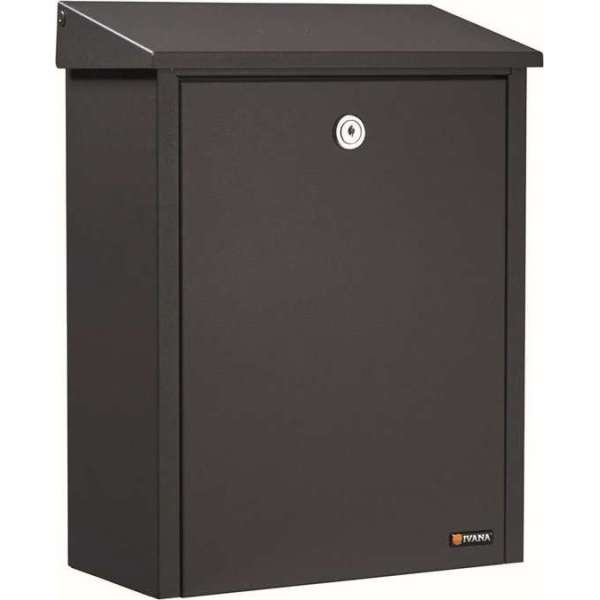 Ivana Postkast 390 - Zwart - 390x280x150mm Ivana Postkast 390 - Zwart - 390x280x150mm