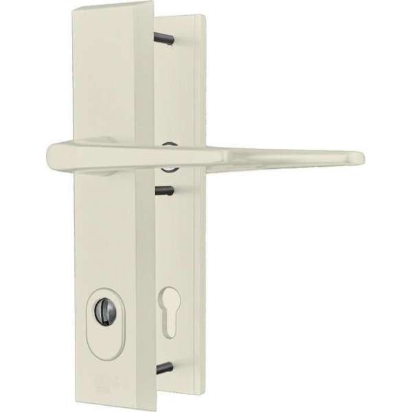 Besa Veiligheidsbeslag 110 kruk-kruk Met kernbescherming Wit SKG*** Besa Veiligheidsbeslag 110 kruk-kruk Met kernbescherming Wit SKG***