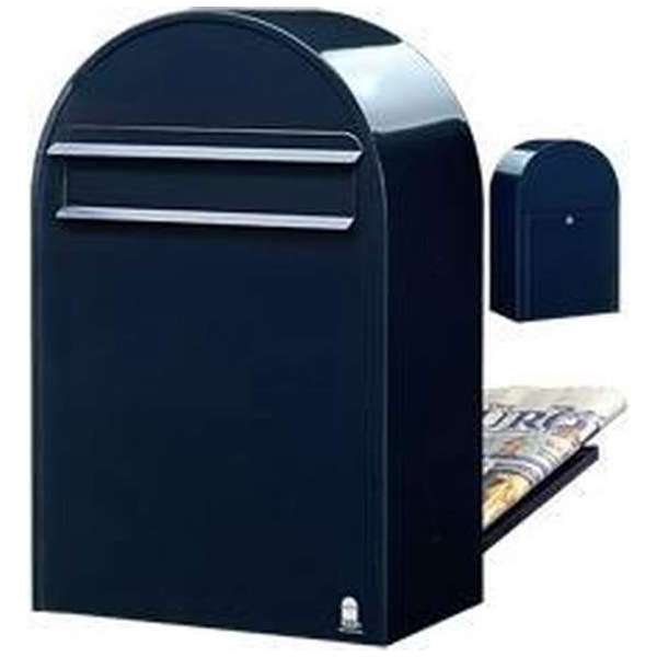 Brievenbus Bobi Classic B Zwart Blauw Brievenbus Bobi Classic B Zwart Blauw