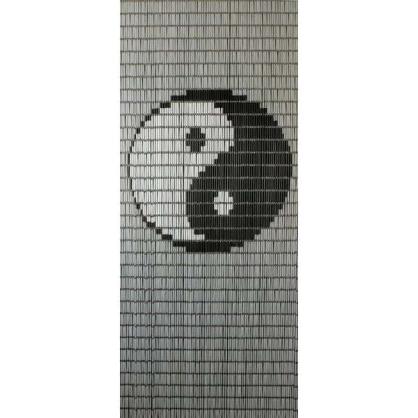 Sun-arts Vliegengordijn Yinyang Hulzen 210 X 90 Cm Pvc Zwart/wit Sun-arts Vliegengordijn Yinyang Hulzen 210 X 90 Cm Pvc Zwart/wit