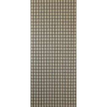 Sun-Arts deurgordijn crème / taupe 90 x 210 cm