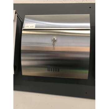 Brievenbus City Line Bow 4801 Inox