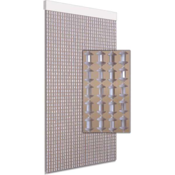 DEGOR Vliegengordijn/deurgordijn Cesar - Wit 90x210 cm DEGOR Vliegengordijn/deurgordijn Cesar - Wit 90x210 cm