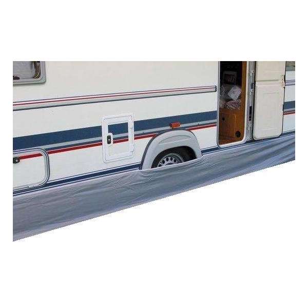 Eurotrail Tochtstrook Caravan 50 Meter Polyester Grijs Eurotrail Tochtstrook Caravan 50 Meter Polyester Grijs