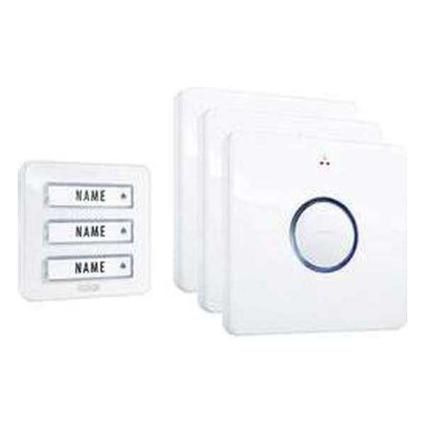 m-e modern-electronics 41097 Complete set voor Draadloze deurbel m-e modern-electronics 41097 Complete set voor Draadloze deurbel