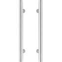 Intersteel Deurgrepen per paar T-vorm 600x80x30 HoH 400 rvs