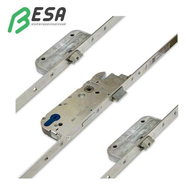 GU 30800 meerpuntsluiting automatic 92/55 met 2 schoten Voorplaat: 24mm U-Vorm GU 30800 meerpuntsluiting automatic 92/55 met 2 schoten Voorplaat: 24mm U-Vorm