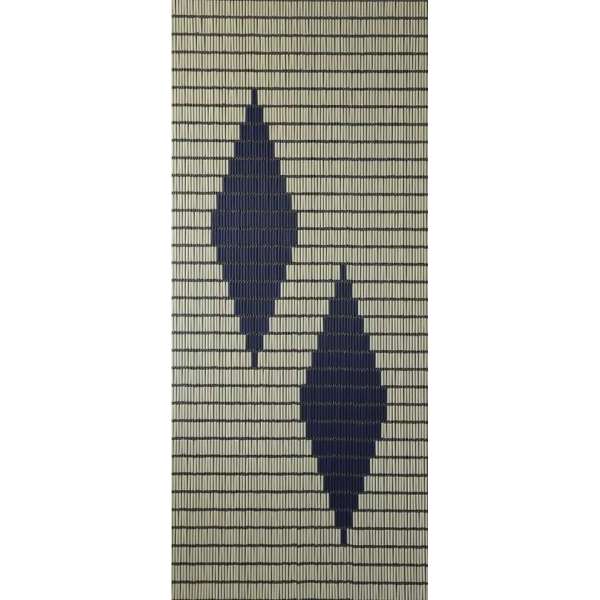 Sun-arts Vliegengordijn Ruiten Hulzen 210 X 90 Cm Pvc Crème/blauw Sun-arts Vliegengordijn Ruiten Hulzen 210 X 90 Cm Pvc Crème/blauw