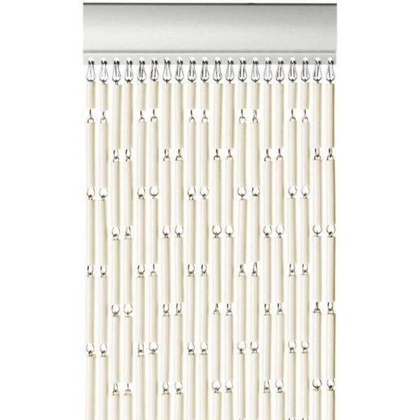 Wicotex - Vliegengordijn Tubes - 100x232 cm - Ecru Wicotex - Vliegengordijn Tubes - 100x232 cm - Ecru