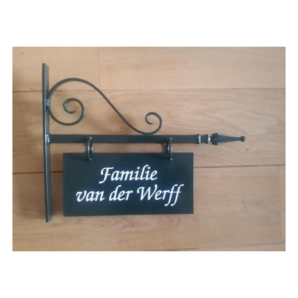 Klassiek Uithangbord Valentijn - 47 x 36 cm - Groen