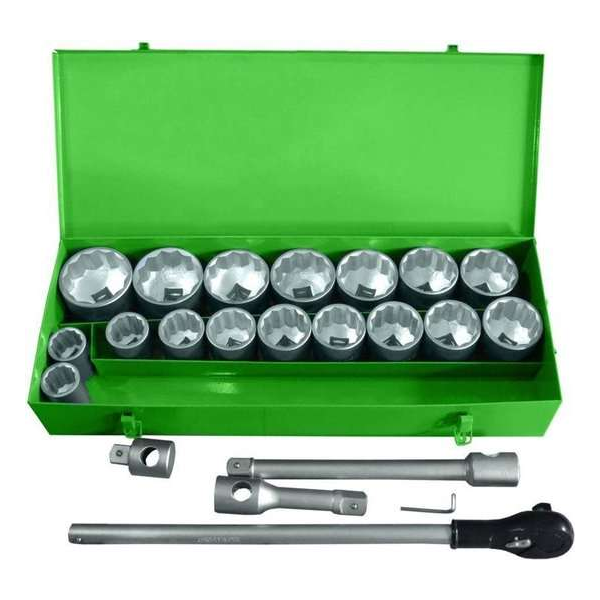 JBM Tools | SET VAN KOPPEN MET DIEPE 1", 22-DELIG JBM Tools | SET VAN KOPPEN MET DIEPE 1", 22-DELIG