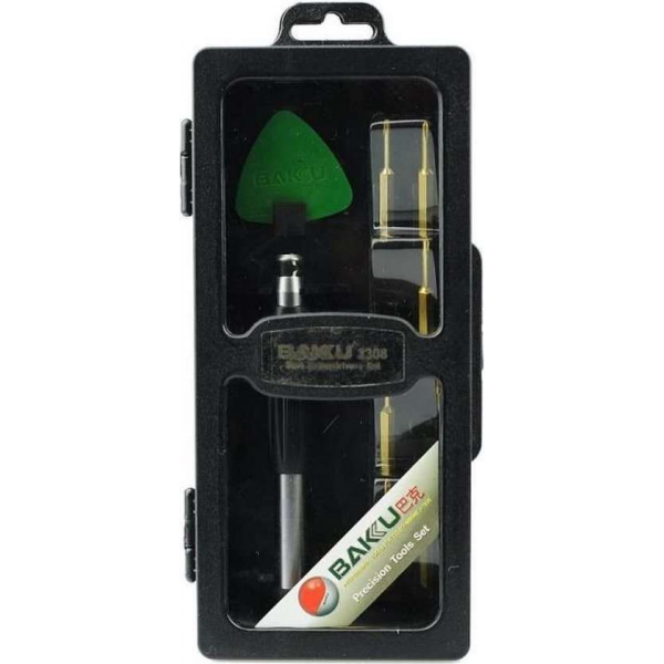 Schroevendraaierset 8-deling met 2 Pincetten - Baku 3308A Schroevendraaierset 8-deling met 2 Pincetten - Baku 3308A