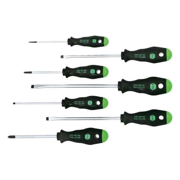 Reca Schroevendraaierset 2K - 7 delig - Sleuf + PH Reca Schroevendraaierset 2K - 7 delig - Sleuf + PH