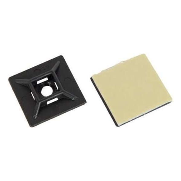TD47 Plakzadel 19 x 19 mm Zwart TD47 Plakzadel 19 x 19 mm Zwart