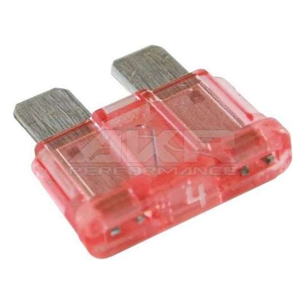 Standaard Steekzekeringen - Auto/Camper/Boot - 4A Roze (10 stuks) Standaard Steekzekeringen - Auto/Camper/Boot - 4A Roze (10 stuks)