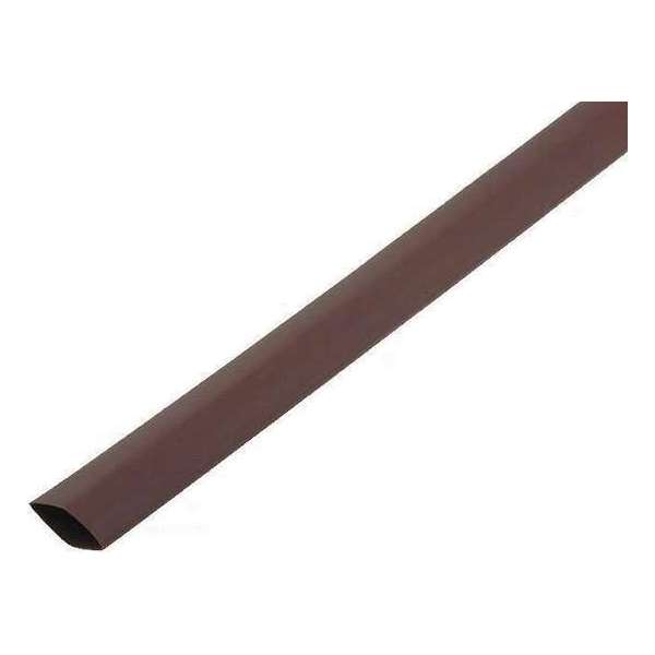 Krimpkous Bruin 6,4mm - 3,2mm 1 meter Krimpkous Bruin 6,4mm - 3,2mm 1 meter