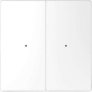Dubbele Wip Impulsdrukker - Kunststof - Lotuswit - Systeem Design - Schneider Electric - MTN5220-6035