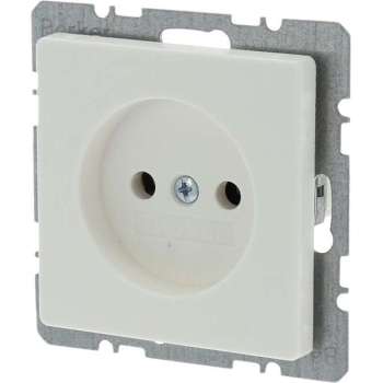 Berker Q1 Inbouw Contactdoos 1-Voudig Polarwit