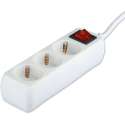 Verlengsnoer met Schakelaar - Viron Serino - 3680W - 3 Stopcontacten - 1.5 Meter - Wit | Nederland
