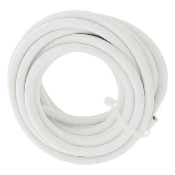 Huishoudkabel – VMVL – 3 x 1.0 mm² – 5 m – wit Huishoudkabel – VMVL – 3 x 1.0 mm² – 5 m – wit