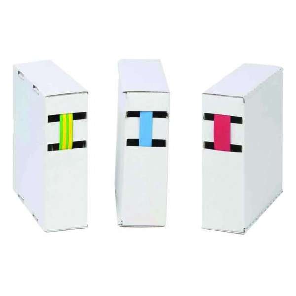 Krimpkous box 2:1 - enkelwandig - kleur: Wit, diameter: Ø 1.2 / 0.6 mm - Lengte in doos 15 m Krimpkous box 2:1 - enkelwandig - kleur: Wit, diameter: Ø 1.2 / 0.6 mm - Lengte in doos 15 m