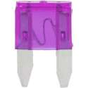 Pro Plus Steekzekeringen mini 3A paars 6 stuks in blister