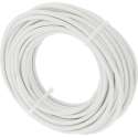 Huishoudsnoer – VMVS – belastbaar tot 1200W – 2 x 0.75 mm² – 20 m – wit
