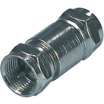 F -Connector Male naar F -Connector Male - Koppelstuk