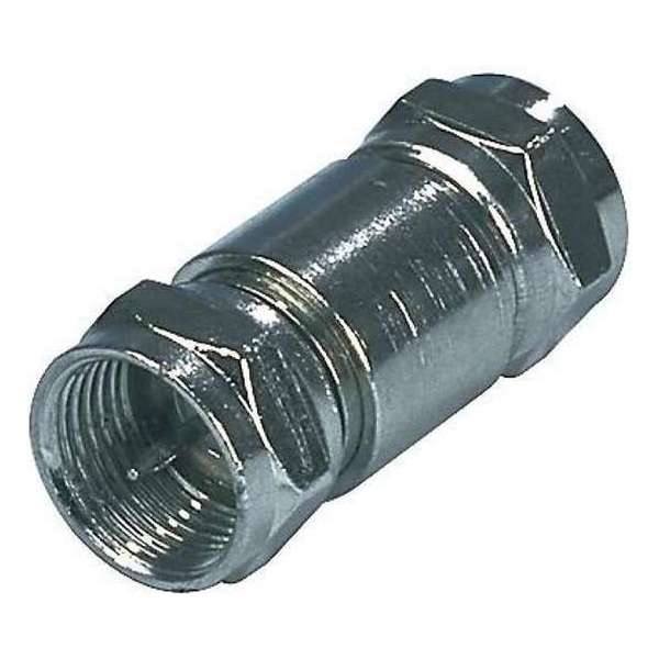 F -Connector Male naar F -Connector Male - Koppelstuk
