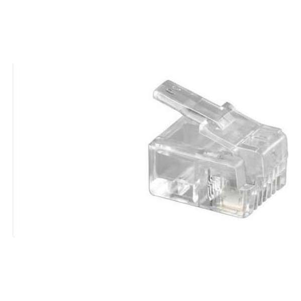 RJ 11 Connector | 4 Stuks RJ 11 Connector | 4 Stuks