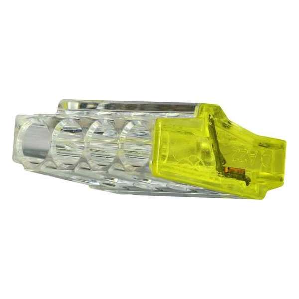 CONEX lasklem - 4 voudig - 1.5 - 2.5 mm² - transparant - 10 stuks CONEX lasklem - 4 voudig - 1.5 - 2.5 mm² - transparant - 10 stuks