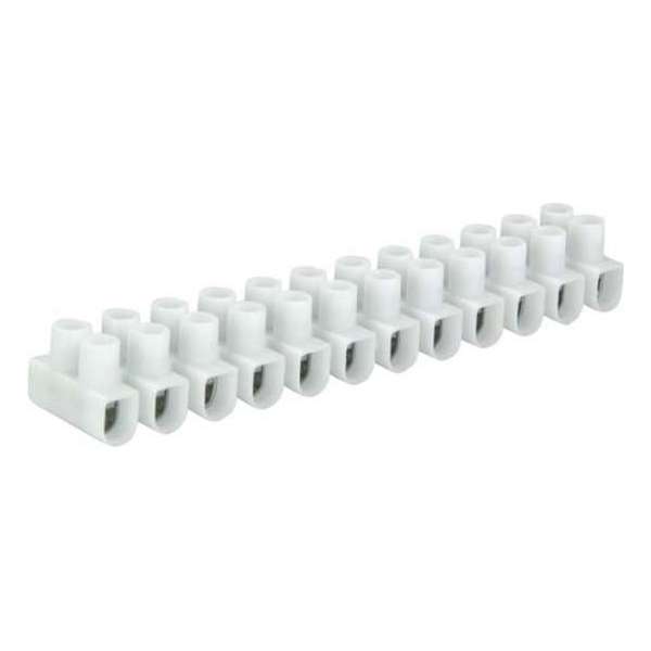 Kroonsteen strip 2,5 - 4 mm2 wit Kroonsteen strip 2,5 - 4 mm2 wit