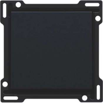 Niko - Centraalplaat toets black coated - 161-61105