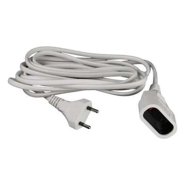 ZENITECH Verlengkabel 2m 2x0,75mm� wit ZENITECH Verlengkabel 2m 2x0,75mm� wit
