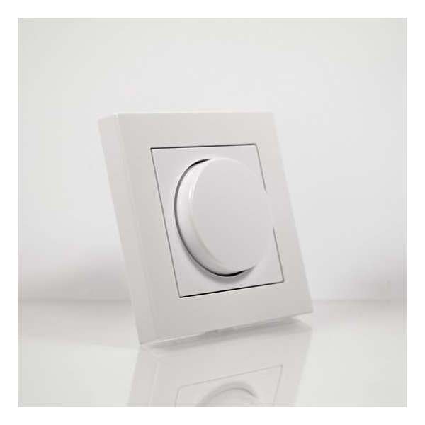 Enkelvoudige Dimmer Afdekplaat | Helderwit | ION INDUSTRIES Enkelvoudige Dimmer Afdekplaat | Helderwit | ION INDUSTRIES