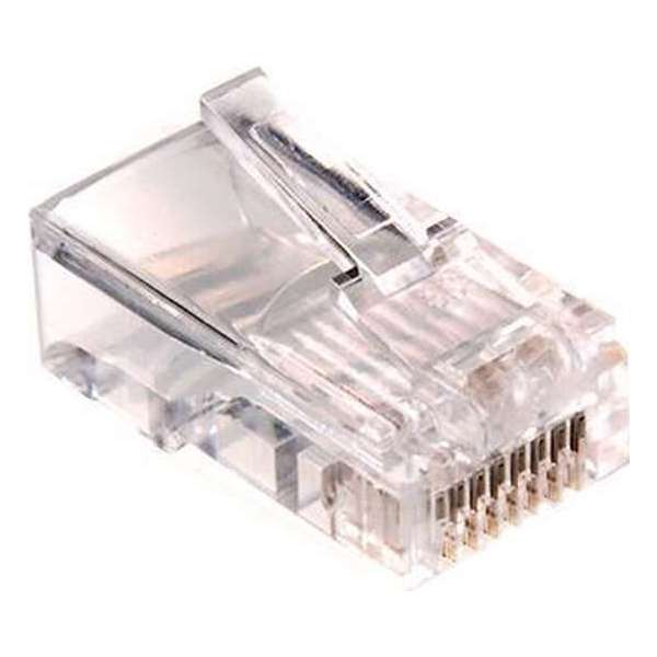 100 stuks RJ45 stekker Maclean tv systeem 100 stuks RJ45 stekker Maclean tv systeem