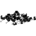 Kabelclips / Spijkerclips - 4x4mm - 100stuks